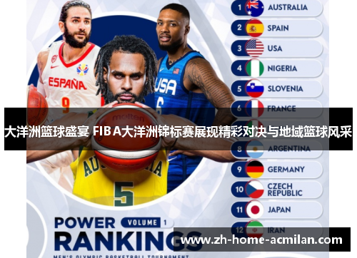 大洋洲篮球盛宴 FIBA大洋洲锦标赛展现精彩对决与地域篮球风采